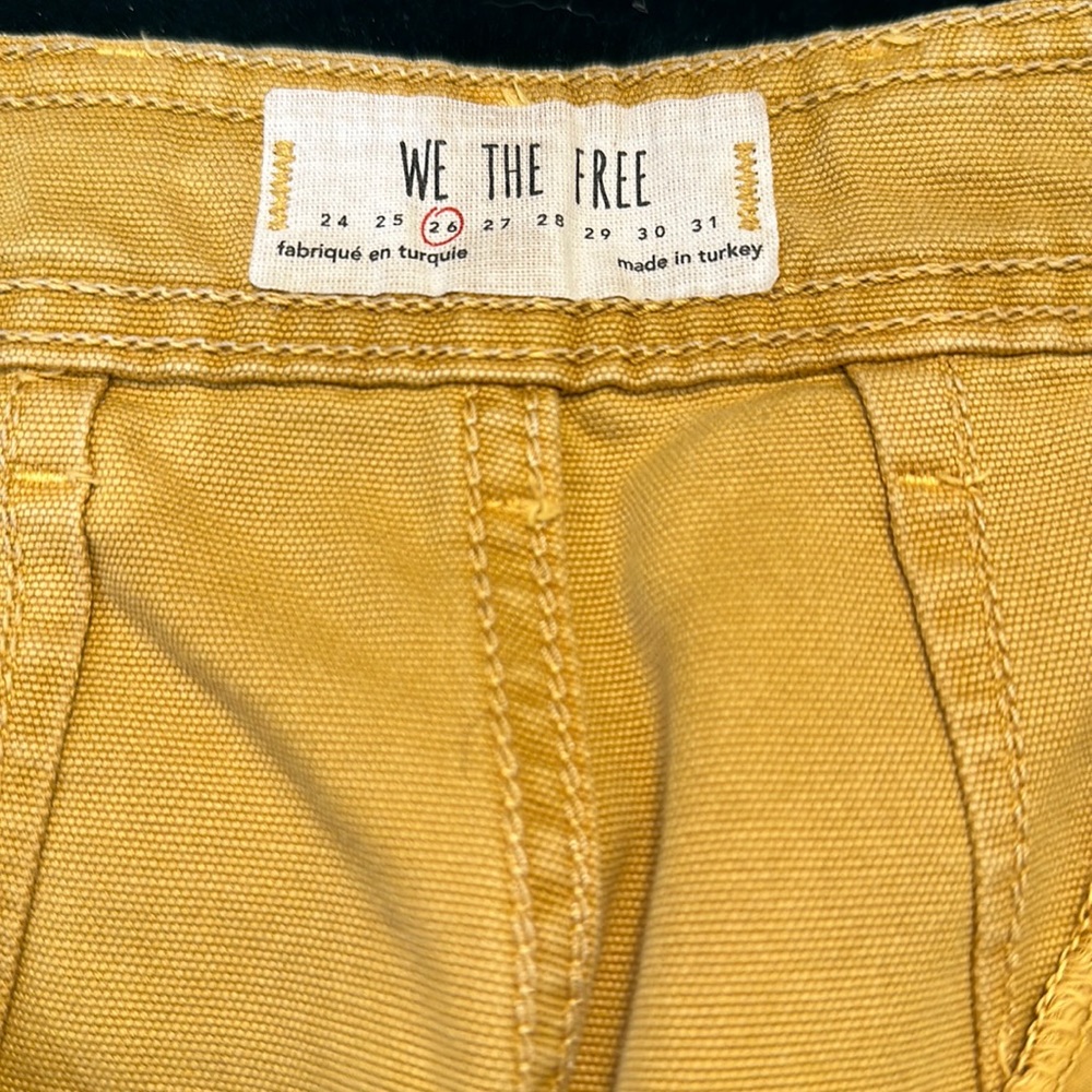 Free people ankle boot leg pants